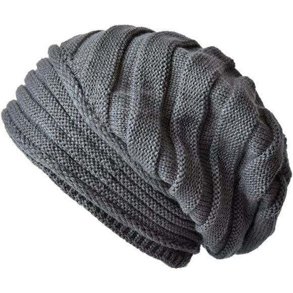 Somaler Knit Slouchy Beanie Hats for Women Oversized Warm Winter Hats Baggy Ski